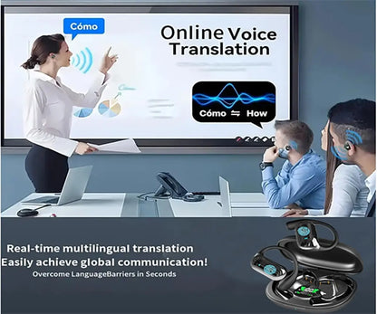 AI Translator Bluetooth Earbuds