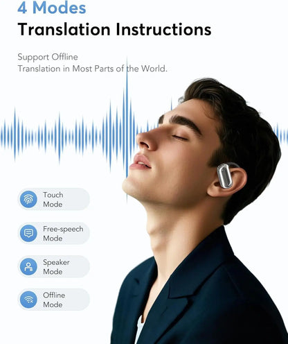 AI Translator Bluetooth Earbuds